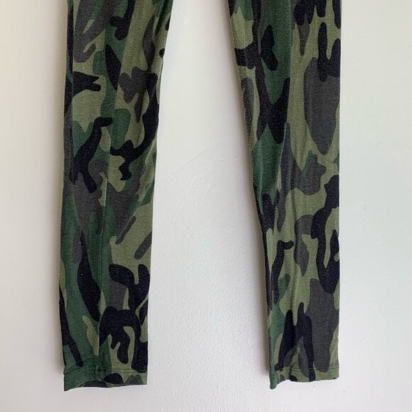 Active Basic Camouflage Cotton Leggings - Picture 5 of 6